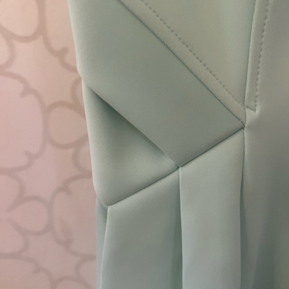 Ted Baker Mint Green Sleeveless Dress with contrasting zipper - Picture 10 of 10